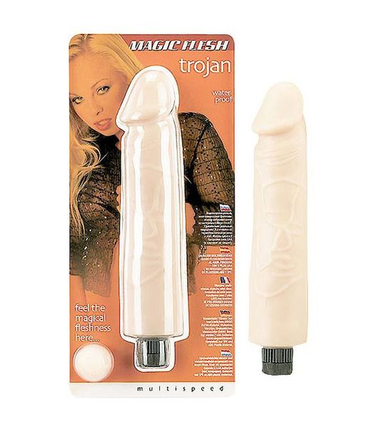 Vibratore vaginale e anale da 18 cm