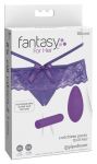 Tanga vibrante Crotchless Petite Panty Thrill-Her