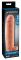 Guaina indossabile con anello per testicoli +5.1cm