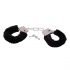 MANETTE CON CHIAVI IN PELLICCIA NERA