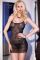 Chemise aderente in soffice pizzo ricamato