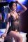 Babydoll in pizzo e tulle con tanga