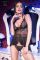 Babydoll in pizzo e tulle con tanga