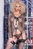 CHILIROSE: set 3 pezzi a rete con calze