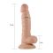 Dildo flessibile con ventosa da 19 cm