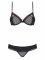 819-SET Completo intimo nero 2pz S/M