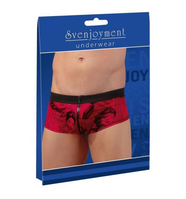 Boxer maschile con zip L