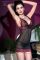 Camicia da notte in tulle e pizzo con tanga