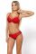 Vesta reggiseno rosso push-up