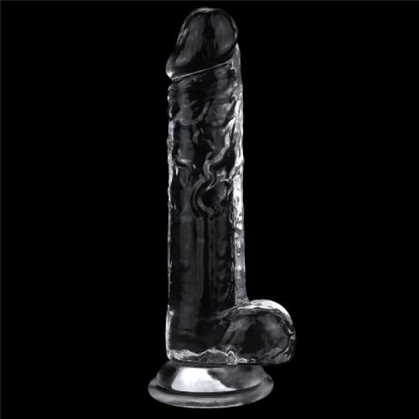 Dildo Flawless trasparente in TPE