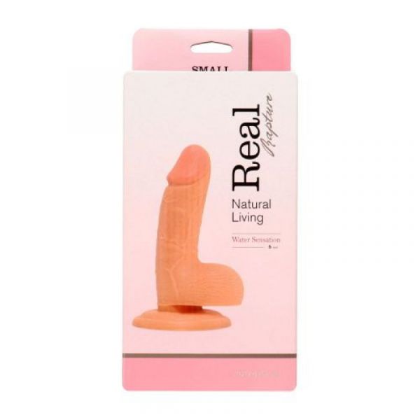 Fallo vaginale con ventosa Real Rapture 13,5 x Ø3,8 cm