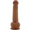Dildo Realistico 22 cm Marrone