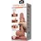 Dildo realistico in pelle marrone 19,4 cm
