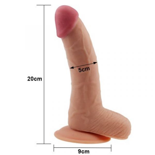 Quentin Dildo ultra flessibile