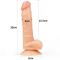 Raul Dildo morbido e flessibile