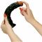 Fallo nero realistico con ventosa da 23 cm lover