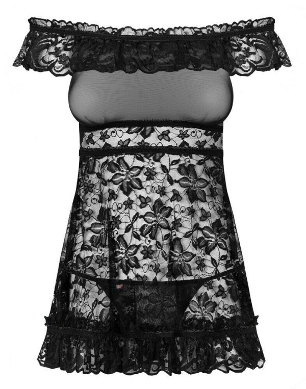 Flores Babydoll e tanga
