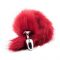 Plug anale con coda Fox Tail Red