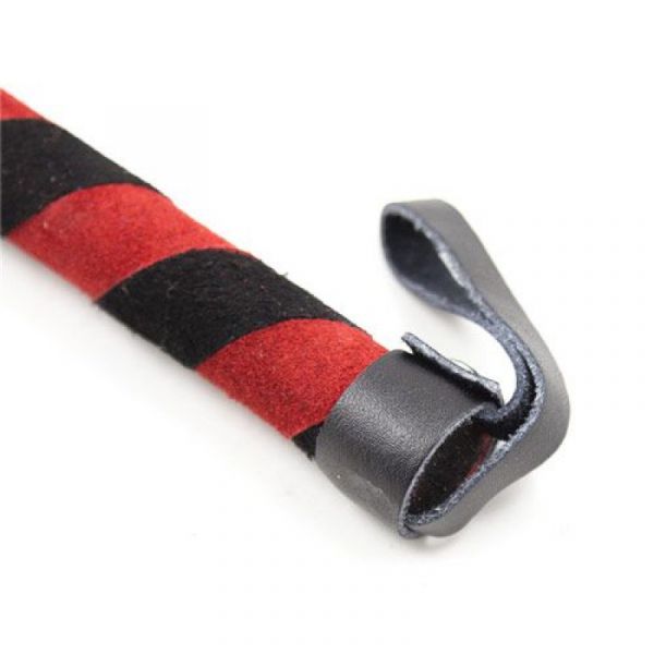 Frusta a frange line whip black