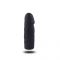 Dildo nero indossabile per donna con cintura regolabile