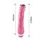 Vibratore realistico Linex Rojo
