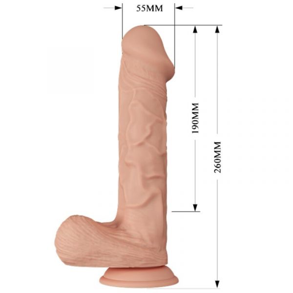 Berqrisi Dildo con telecomando a filo
