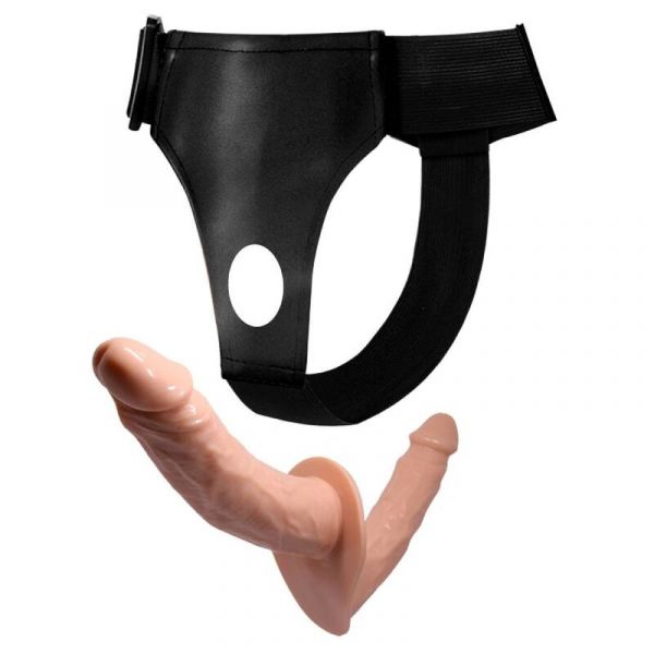 Strapon con doppio dildo
