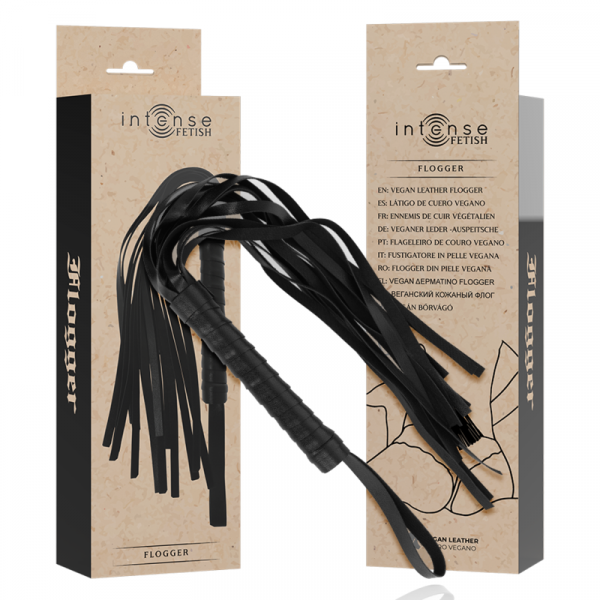 Flogger in pelle vegana