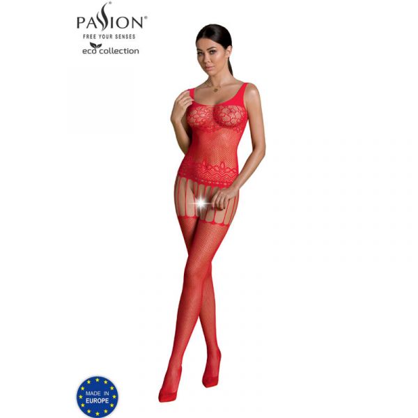 Eco-bodystocking Rosso