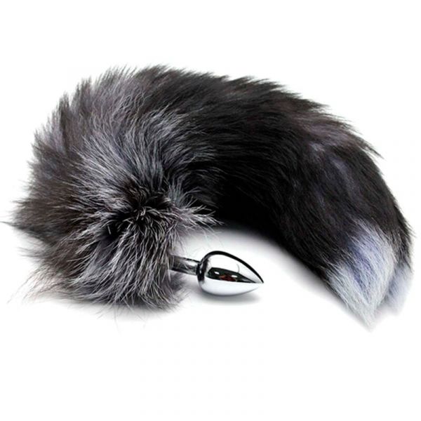 Plug anale in metallo Fox taglia S