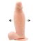 Dildo gonfiabile realistico con ventosa 15 cm