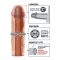 Guaina indossabile realistica fantasy x-tensions mega 2" extension