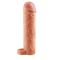 Guaina indossabile con anello per testicoli +5.1cm