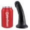 Dildo nero realistico da 17 cm king cock