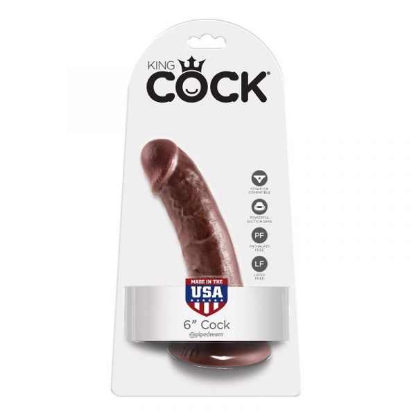 Dildo di gomma da 17 cm