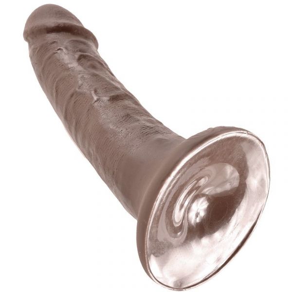 Dildo di gomma da 17 cm