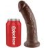 Fallo realistico marrone da 20 cm king cock