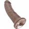 Fallo realistico marrone da 20 cm king cock