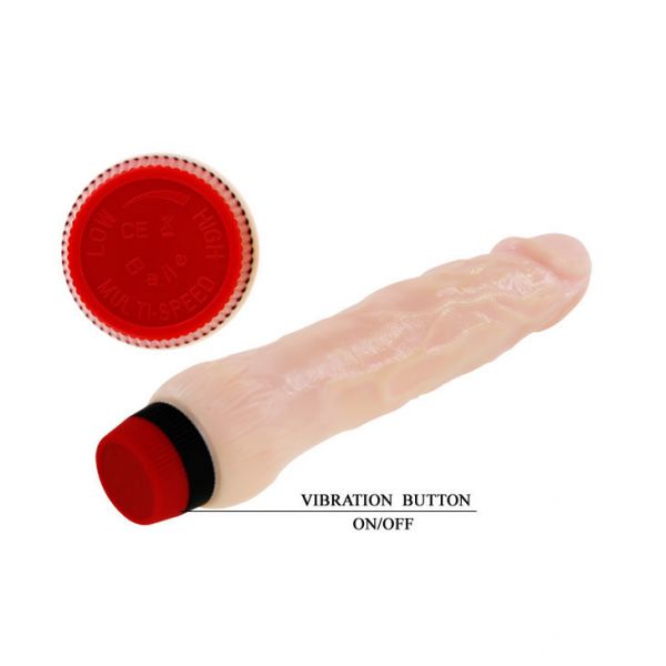 Ly-baile Vibratore realistico morbido in TPR