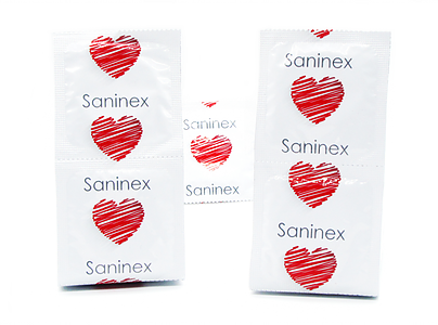 Saninex condoms champagne puntinato 3 pezzi