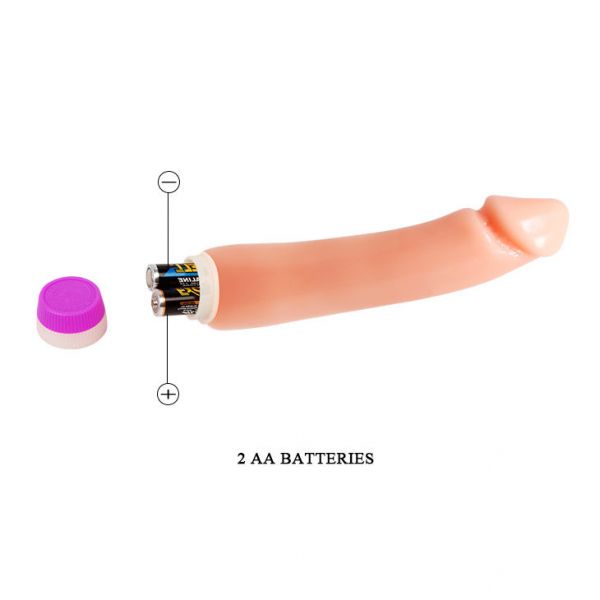 Vibratore realistico da 24 cm