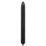 Glossy slim vibratore nero