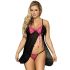 Subblime Babydoll nero e rosa