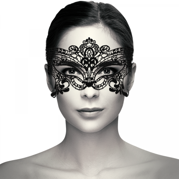 Maschera in pizzo coquette chic desire nera