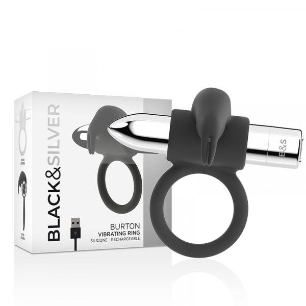 Anello vibrante in silicone medico