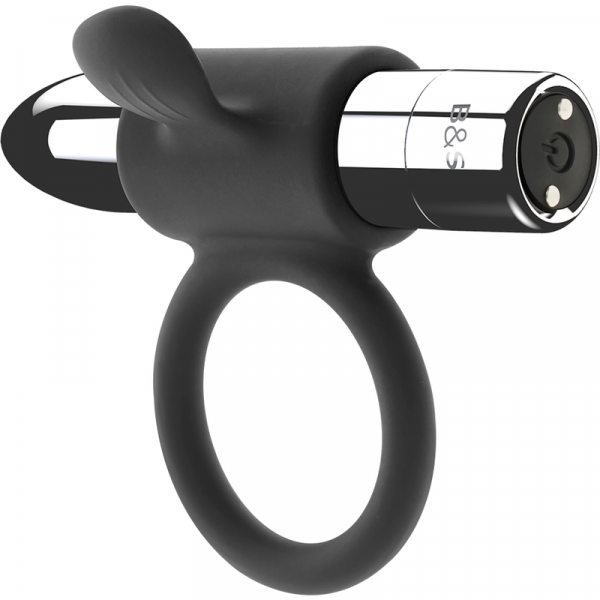 Anello vibrante in silicone con stimolatore clitoride