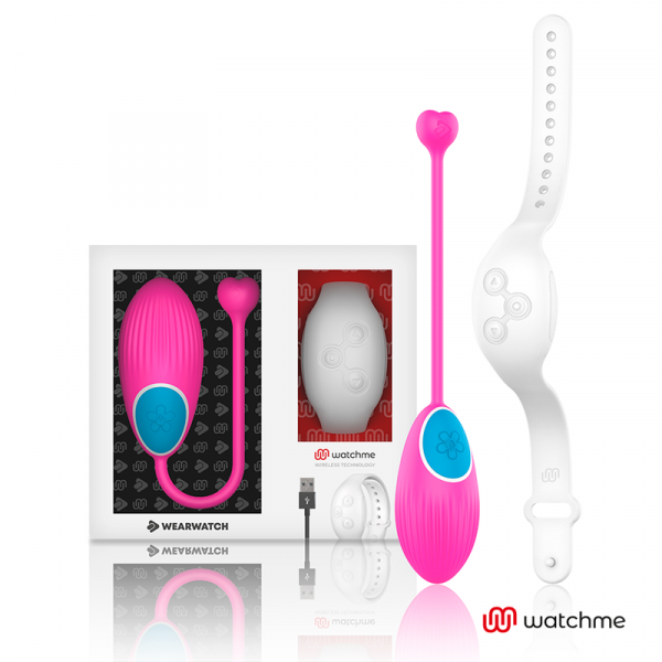Uovo rosa vibratore wireless e orologio smart