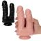 Made in Italy - Doppio dildo realistico vaginale e anale