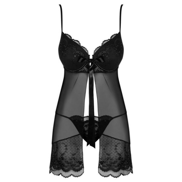 Kisselent Push Up babydoll con perizoma