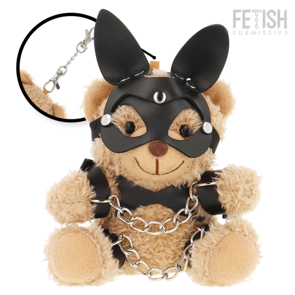 Mishka Orsacchiotto di Peluche in Stile BDSM